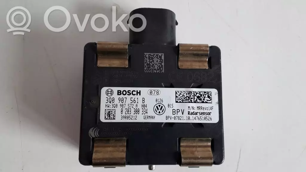 Volkswagen PASSAT B8 2016 Radar / Czujnik Distronic 3Q0907561B