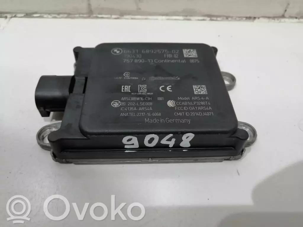 BMW 5 G30 G31 G38 2014 Radar / Czujnik Distronic 6892575-02