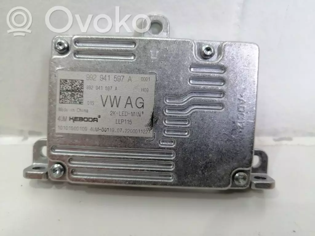 Volkswagen Golf VII 2013 Moduł sterujący statecznikiem LED