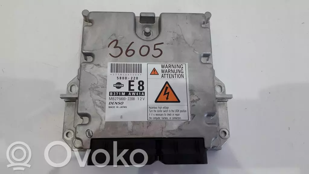 Nissan Almera N16 2002 Moduł / Sterownik lusterek bocznych B371MAW41A