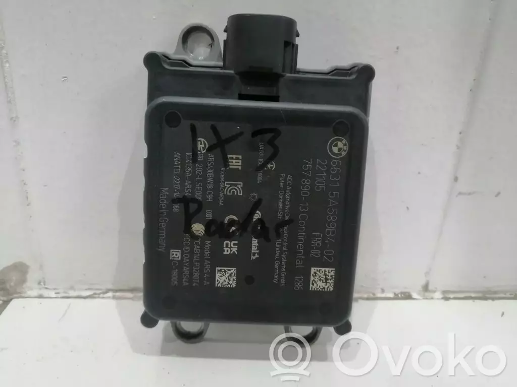 BMW 5 G30 G31 G38 2017 Radar / Czujnik Distronic
