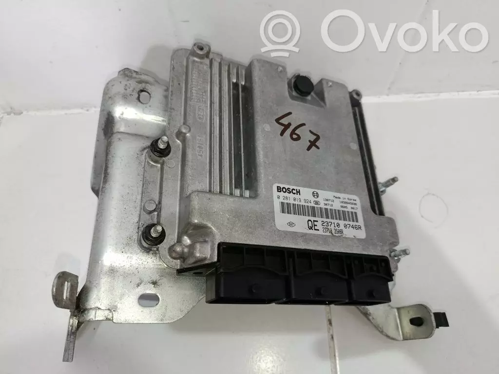 Renault Koleos I 2015 Sterownik / Moduł ECU 237100746R